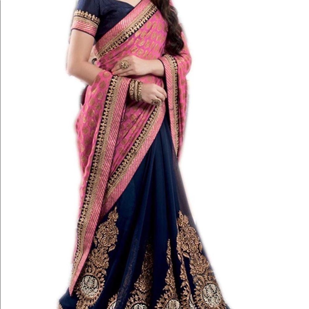 Brand new saree and blouse